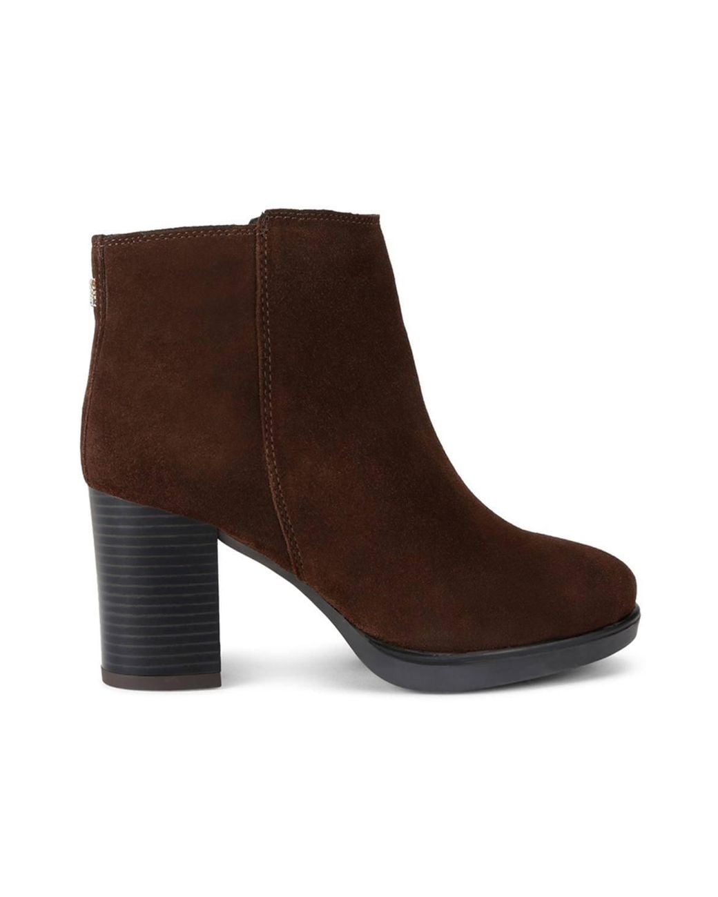 KG by Kurt Geiger Brown 'Sage Ankle' Suede Boots