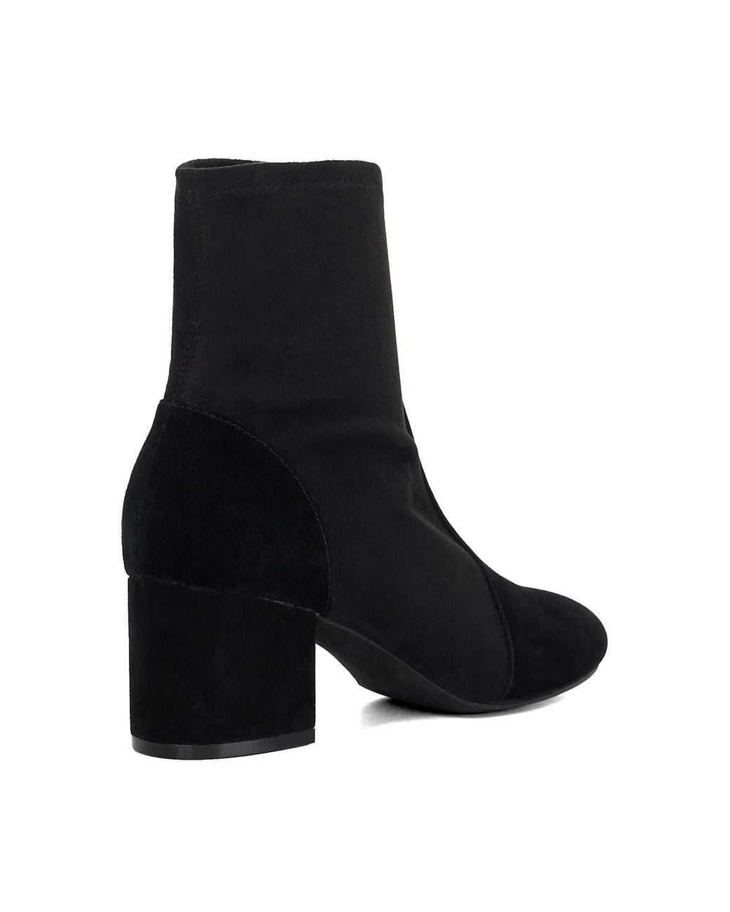 Dune Black 'Olianna' Suede Ankle Boots