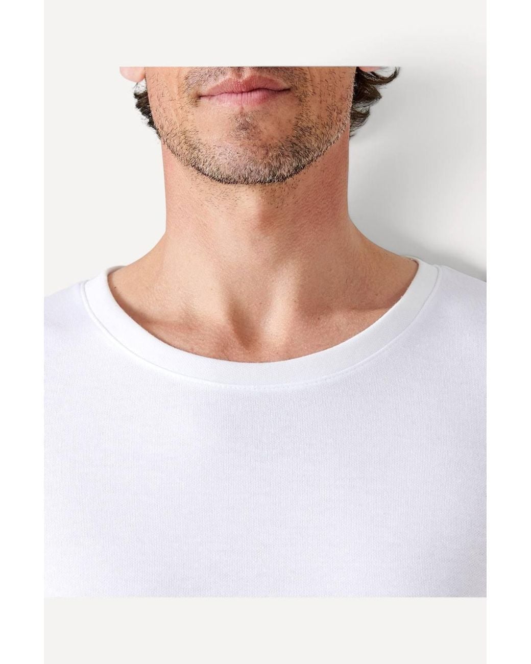 DAMART White Thermal Medium-Warmth Double-Face Long-Sleeve Vest for men