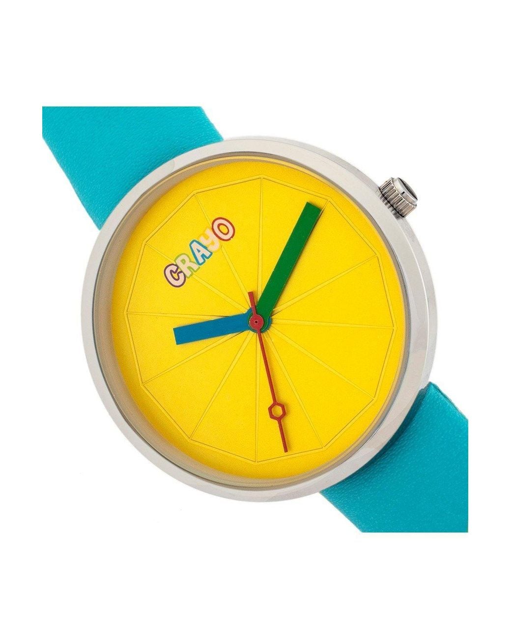 Crayo Yellow Metric Watch