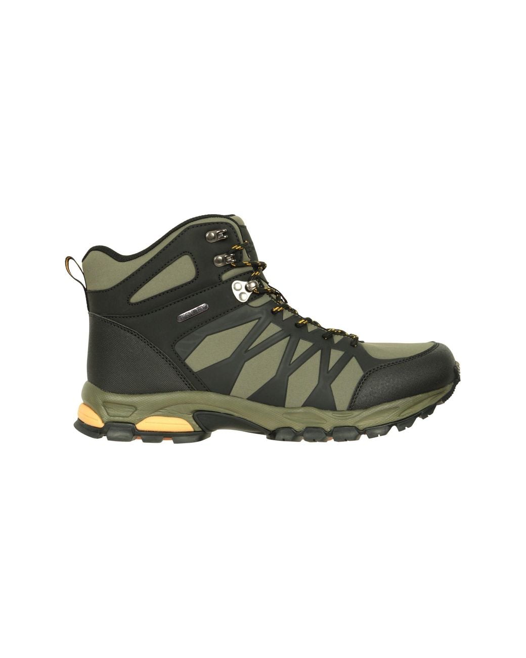 Mountain Warehouse Green Trekker Ii Waterproof Softshell Boots Walking Hiking for men