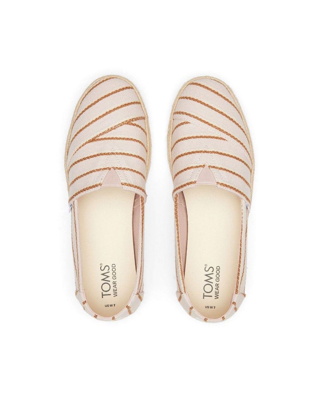 TOMS Pink Alpargata Rope 2.0 Shoe