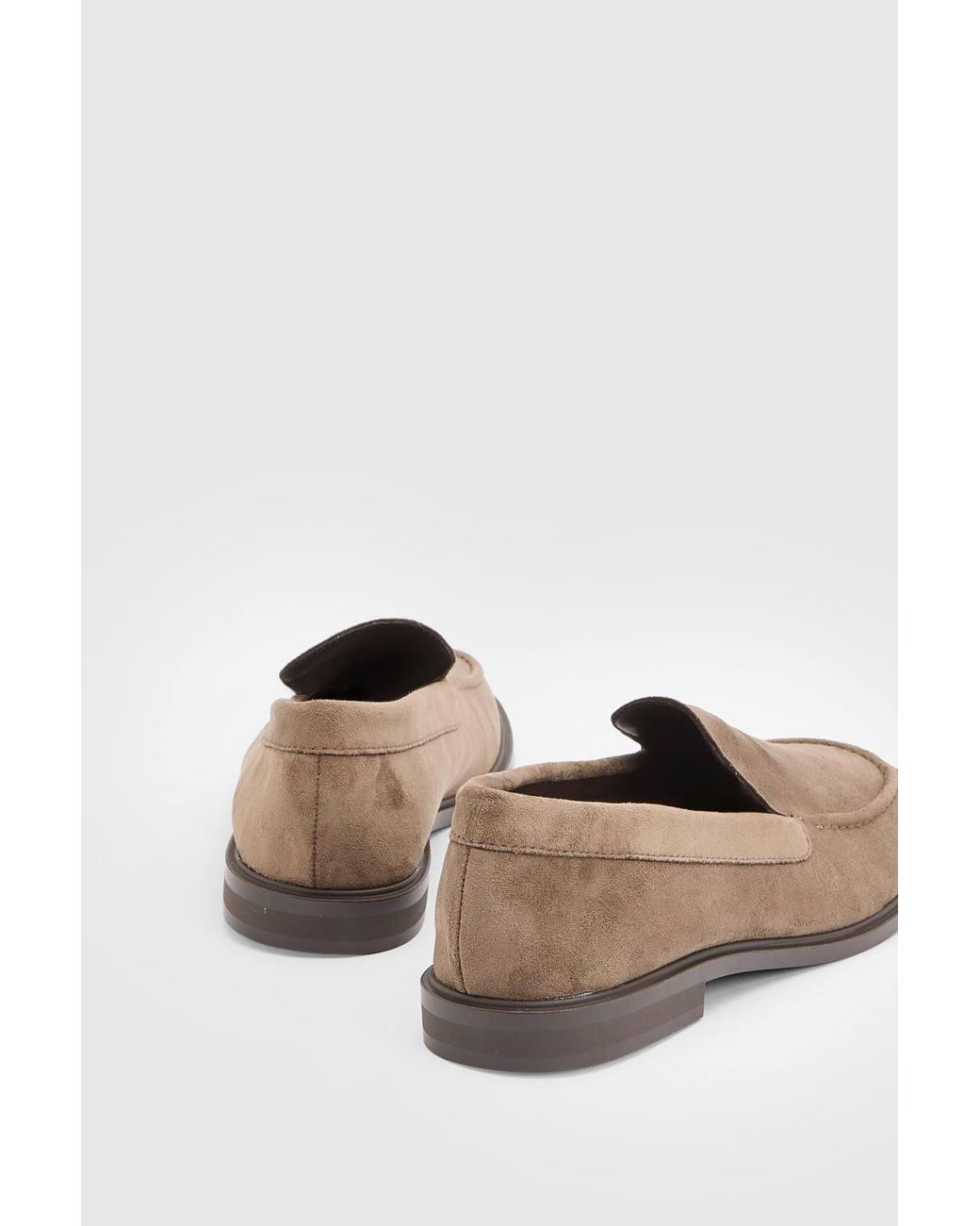 Wallis Blue Clara Faux Suede Loafers