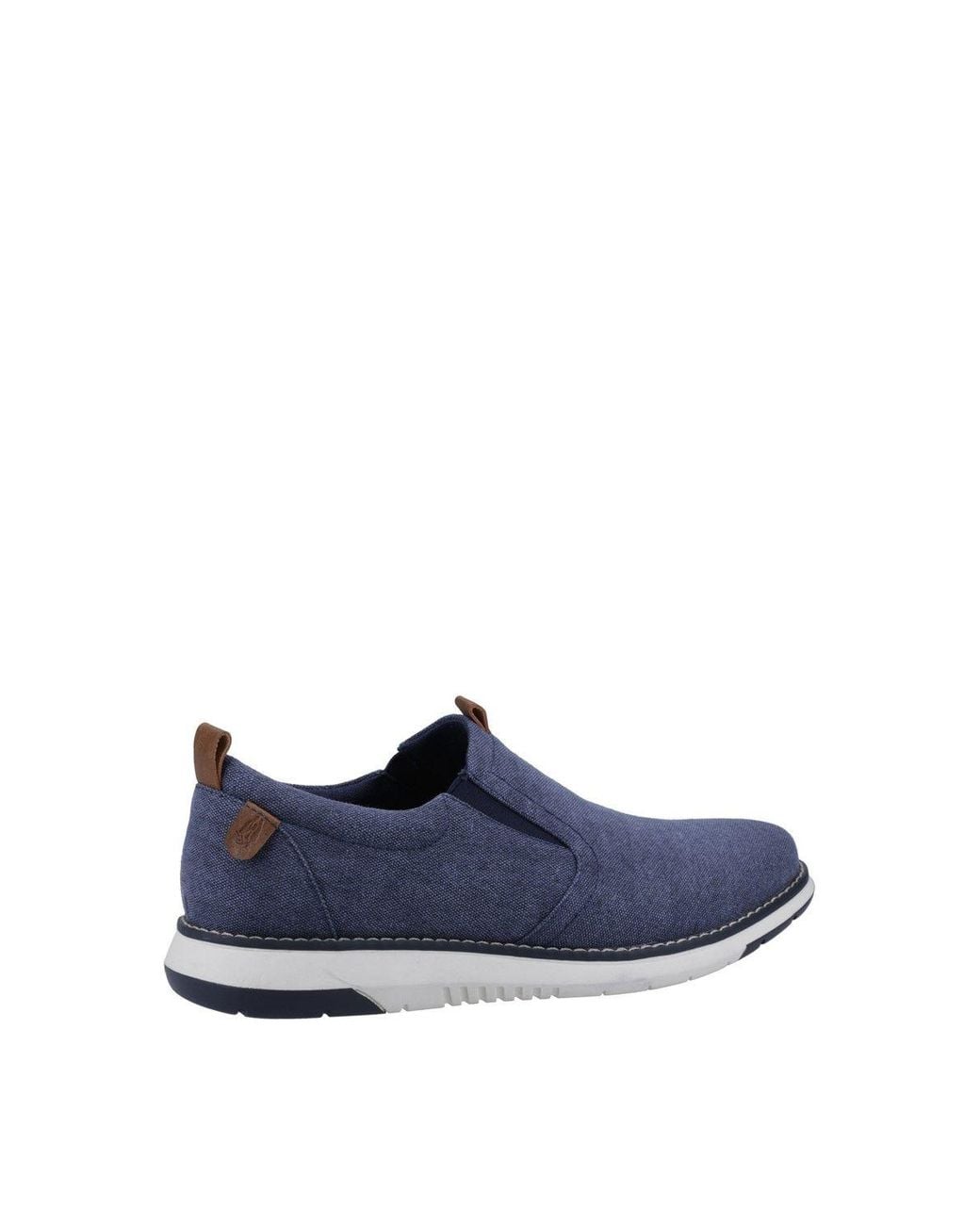 Hush Puppies Blue 'Benny' Slip On Summer for men