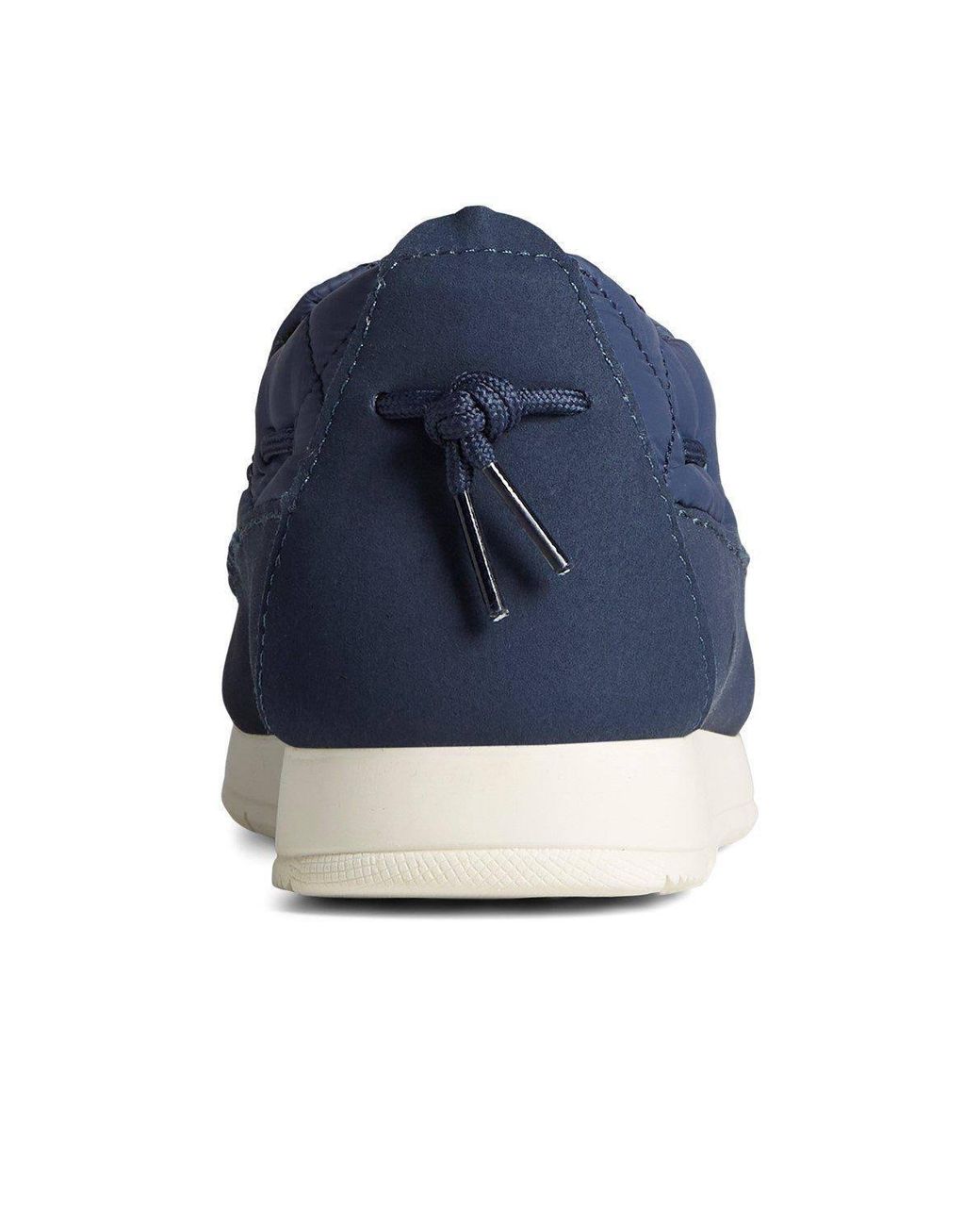 Sperry Top-Sider Blue 'Moc-Sider' Water-Resistant Suede Slip On Shoes