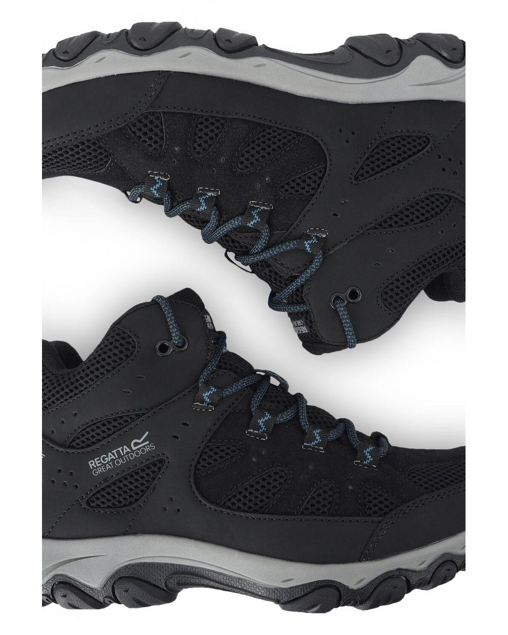 Regatta Blue Edgepoint Waterproof Breathable Mid Walking Boots
