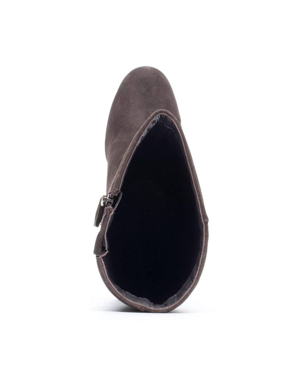 Hush Puppies Brown Oprah Suede Long Boot