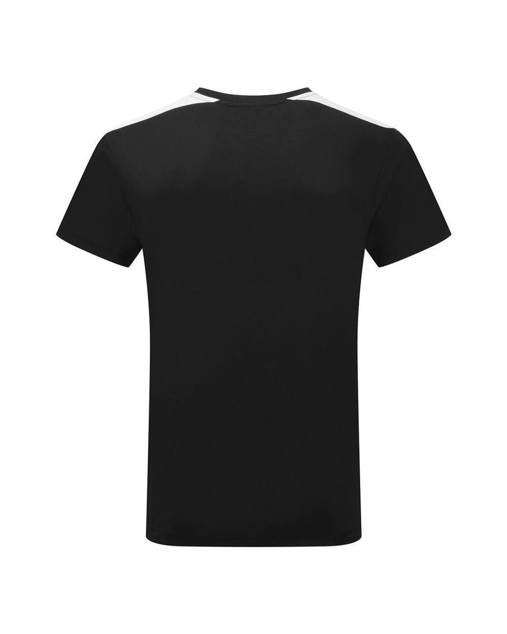 Tridri Black Performance Contrast T-Shirt for men