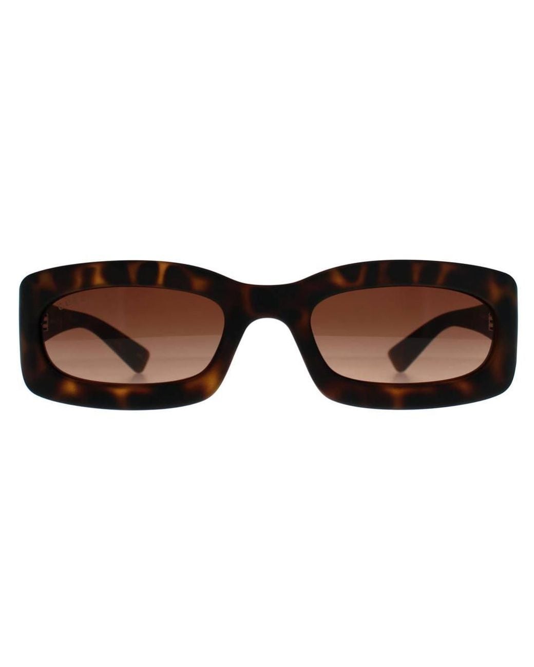 Gucci Brown Rectangle Havana Gradient Gg1786S