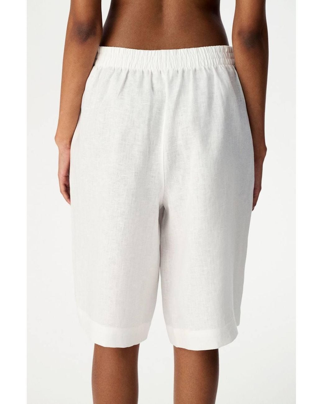 Penti White Nina Bermuda Shorts