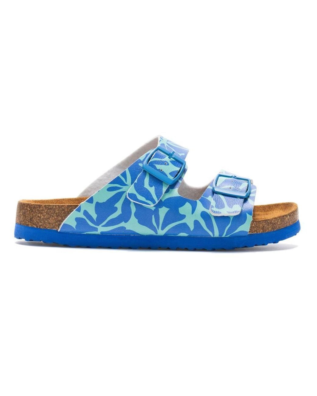 Regatta Blue Mia Double Buckle Sandals