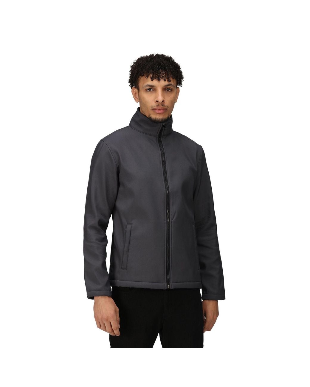 Regatta Blue Soft Shell Jacket for men