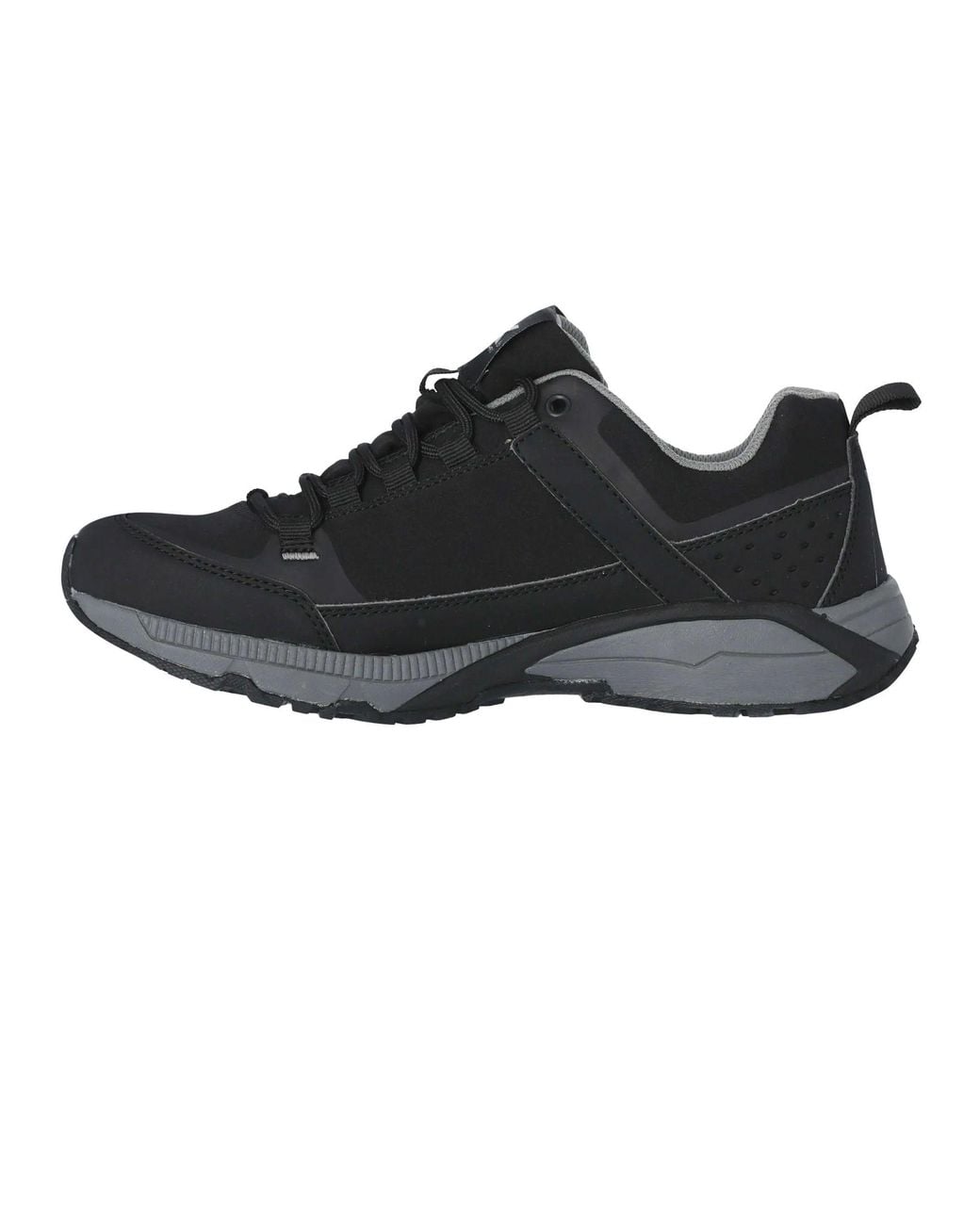 Trespass Black Magellan Dlx Lightweight Low Cut Trainers for men