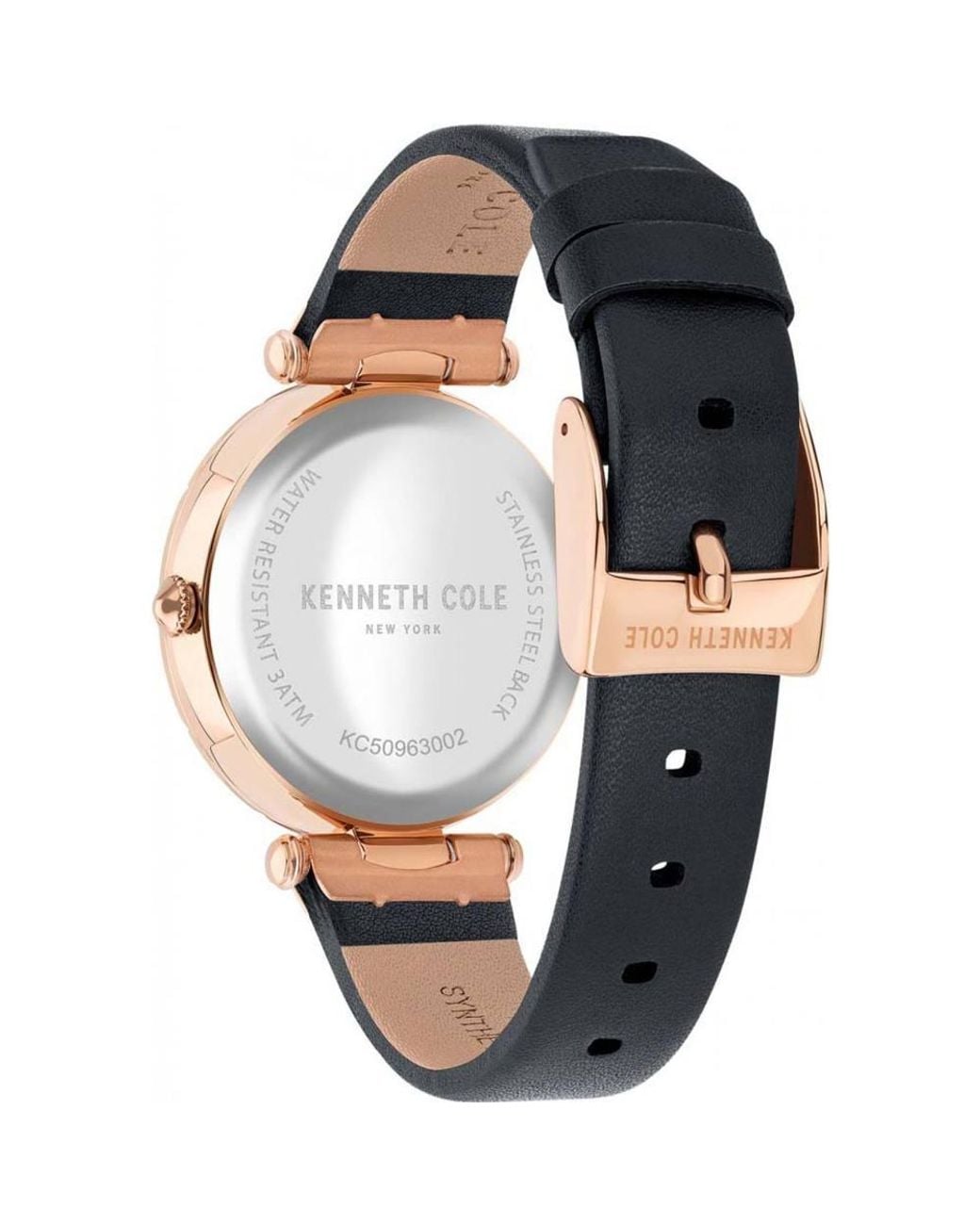 Kenneth Cole Blue Kc50963002 Classic 34Mm Quartz Watch