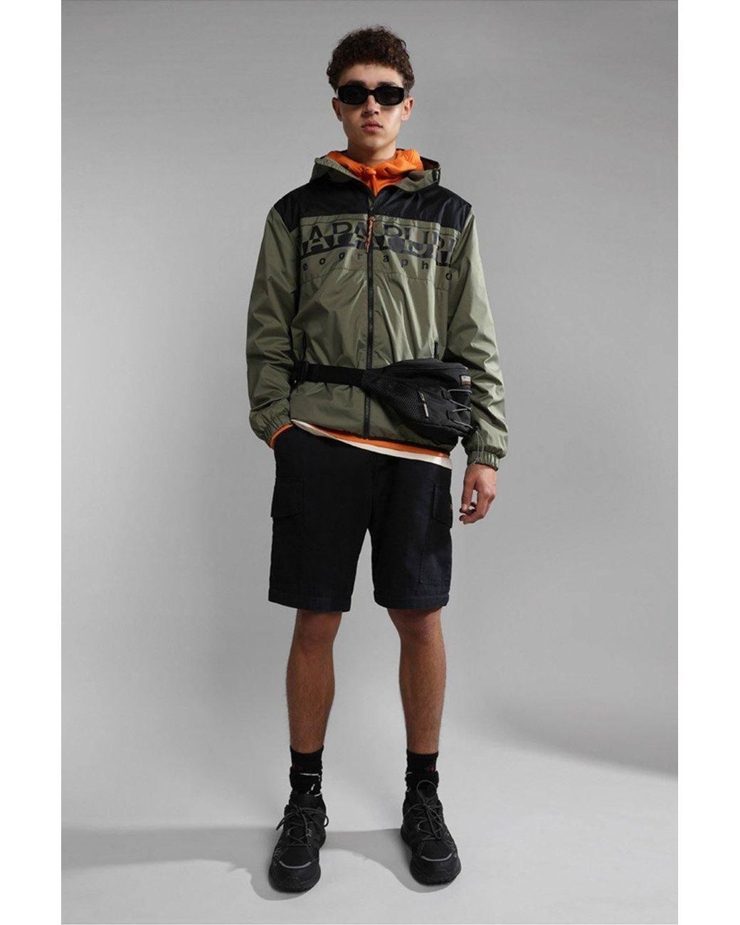 Napapijri Green A-Raymi Jacket Lichen for men