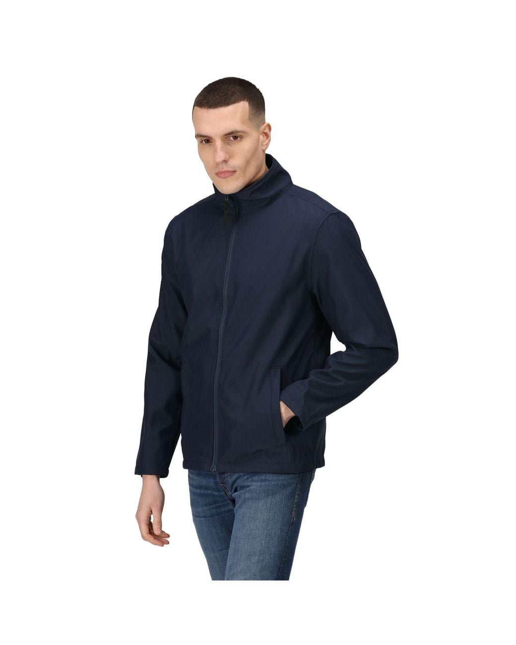 Regatta Blue Lightweight Soft Shell Jacket for men