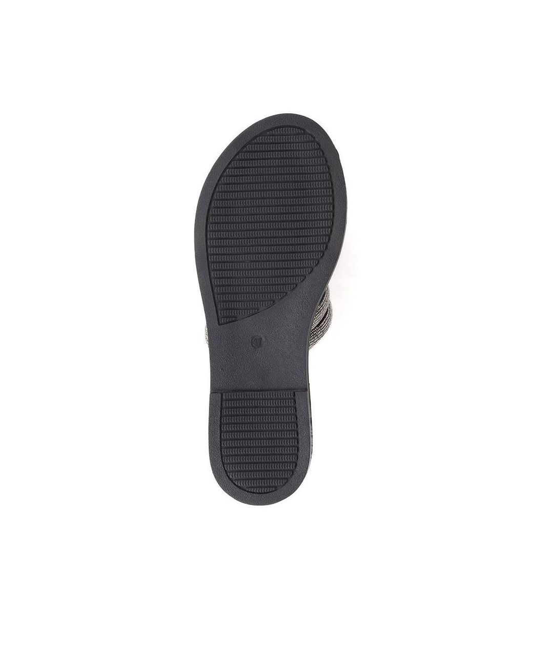 Jones Bootmaker Black Ghita Calf Leather Sandals