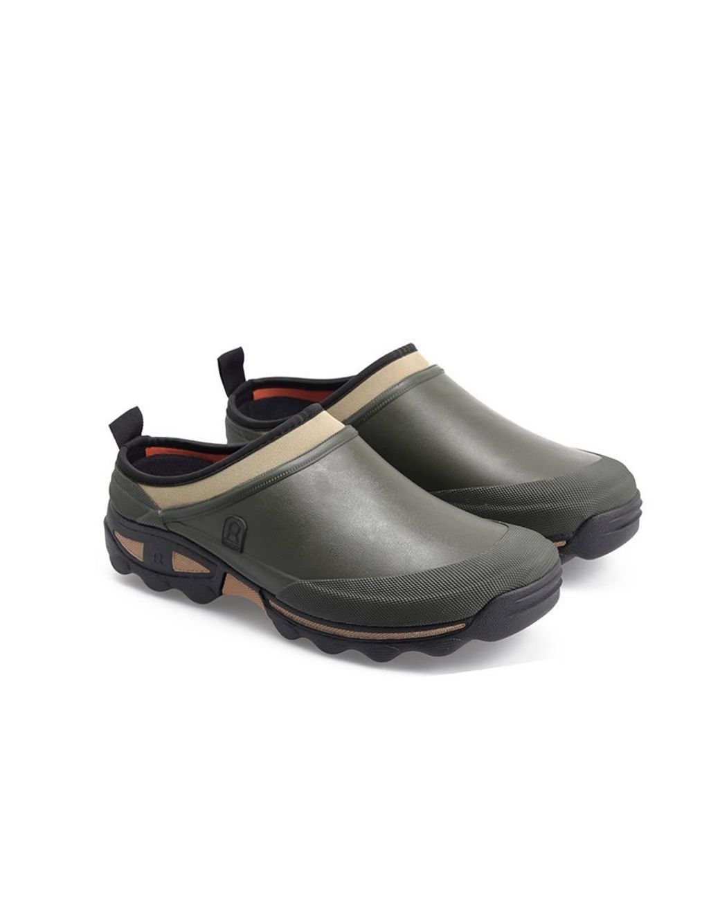 Rouchette Gray Outdoor Garden Clean Land Clog Shoes