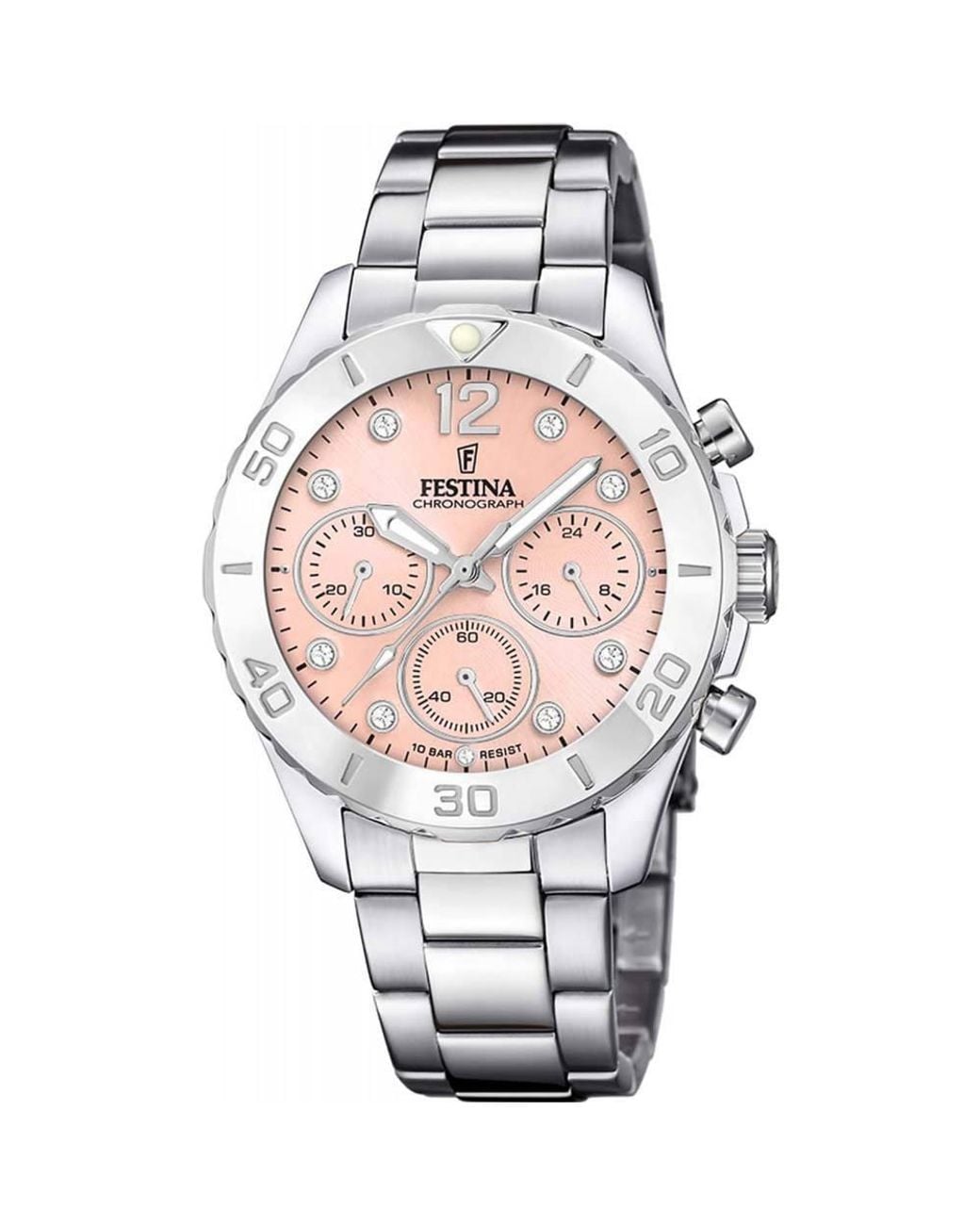 Festina Metallic F20603-7 Boyfriend 39Mm Quartz Watch