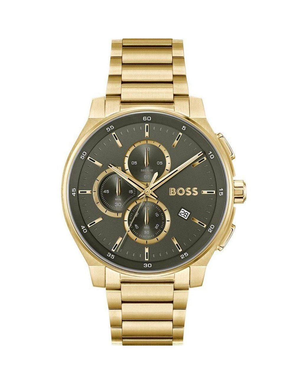 Boss Metallic 1514190 44Mm Quartz Watch for men