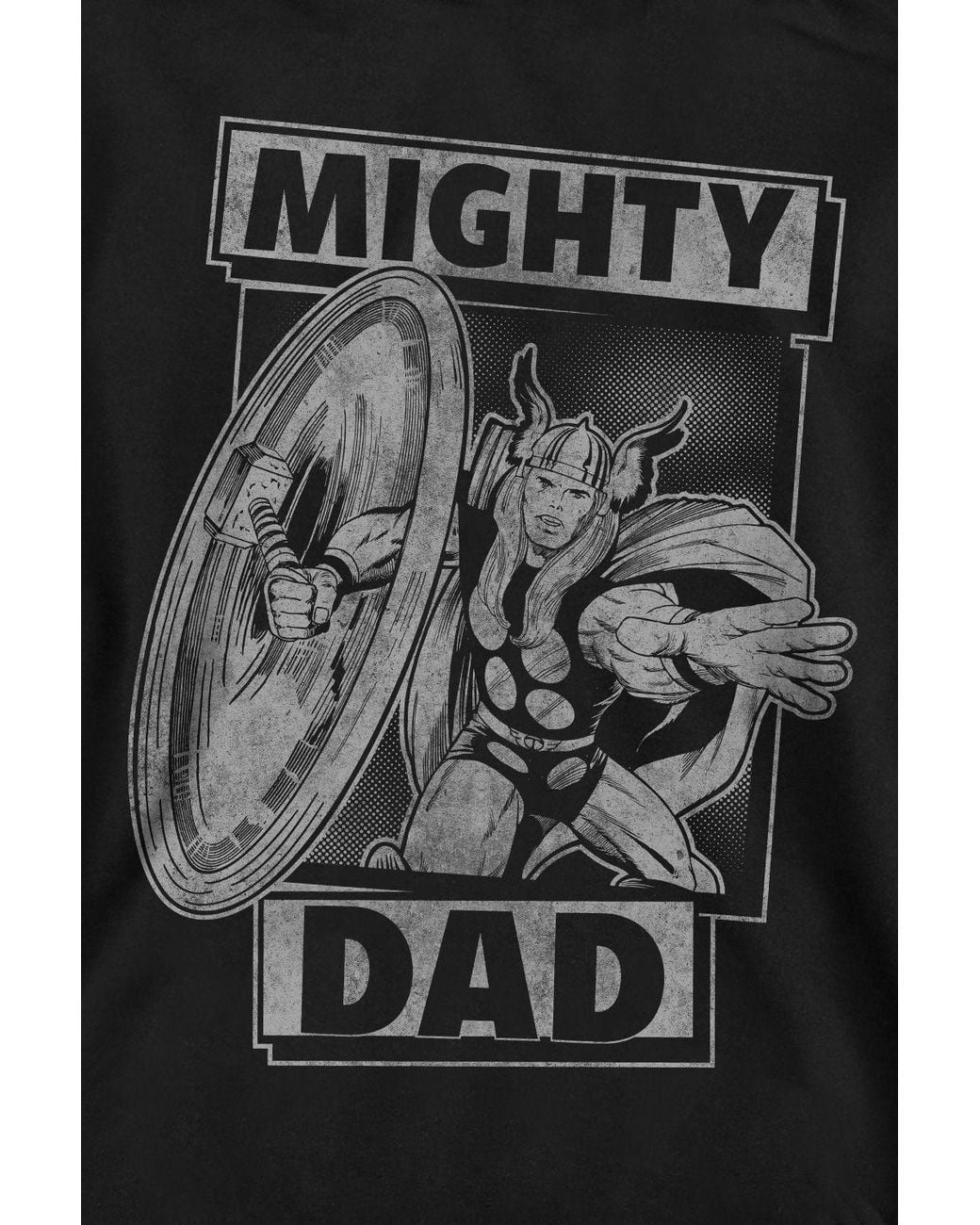 Marvel Black Thor Father's Day Mighty Dad Sweatshirt for men
