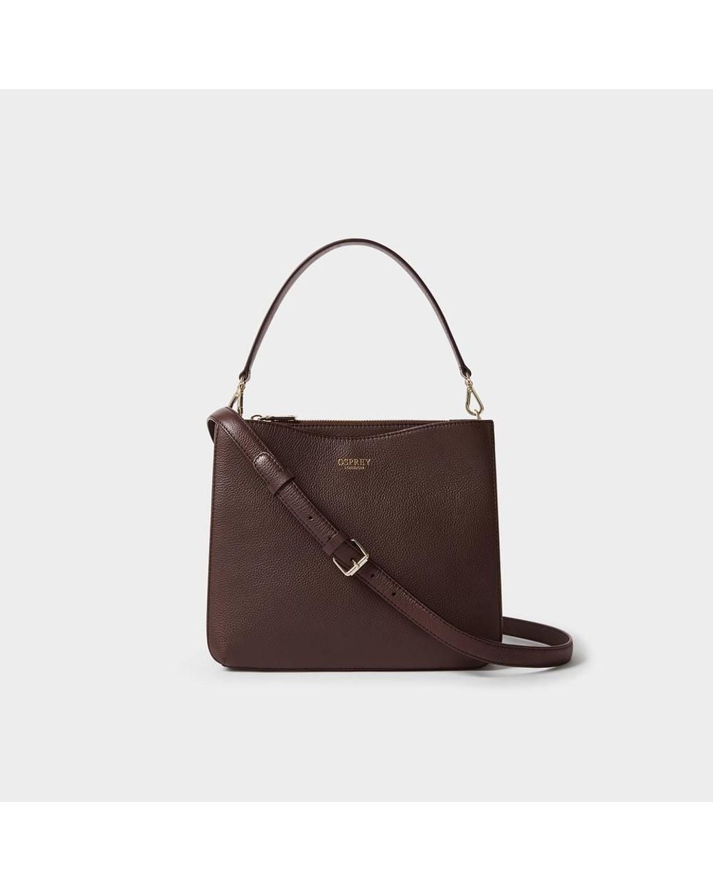 Osprey Brown The Winchester Leather Grab Bag