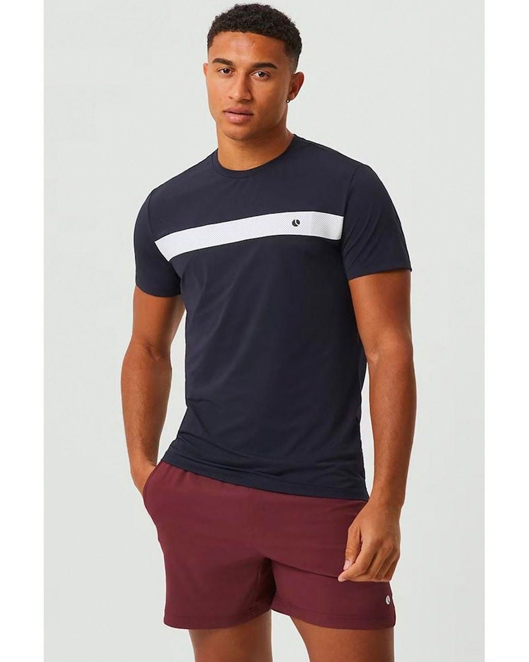 Björn Borg Blue Ace Lightweight Performance Tennis Style T-Shirt for men