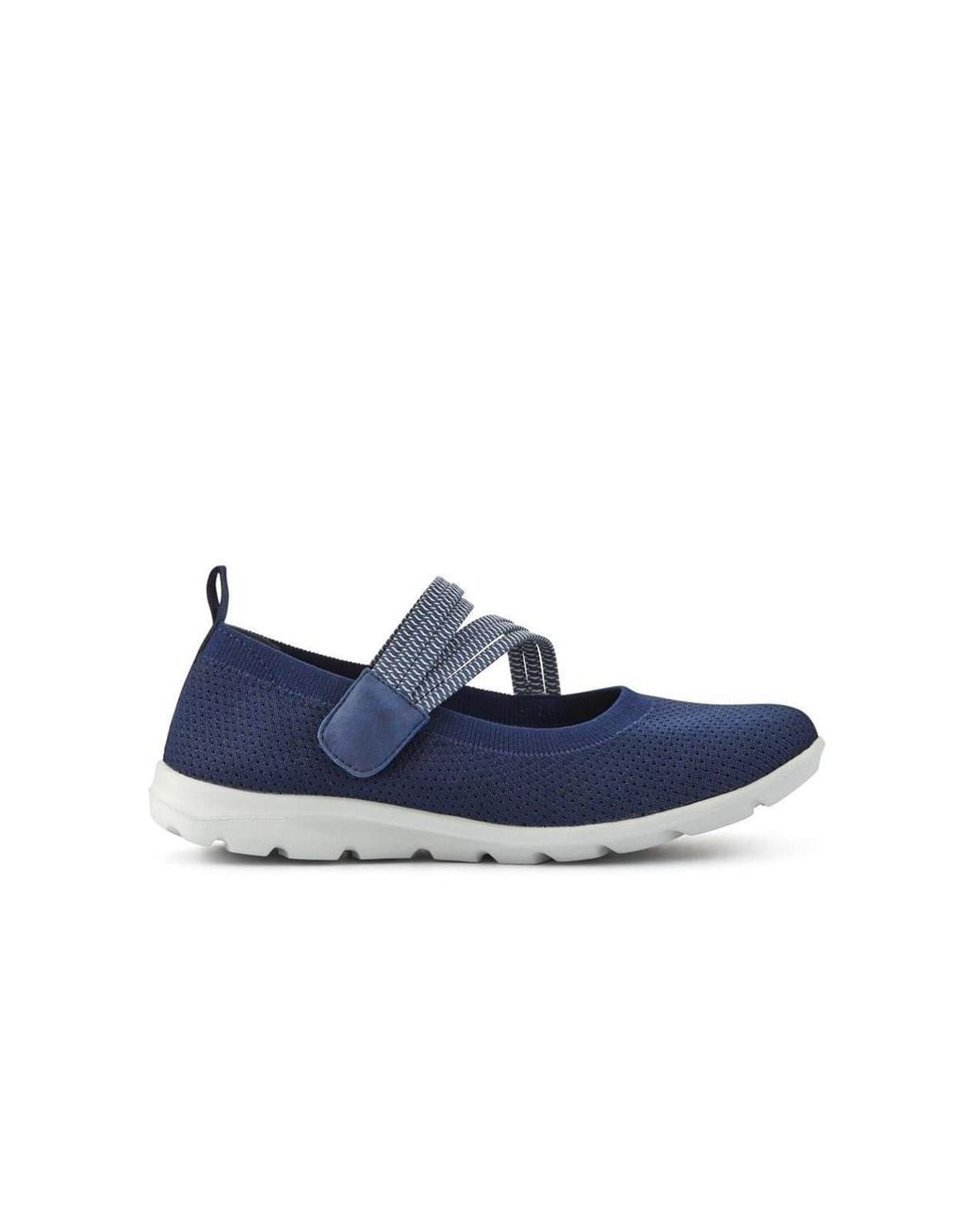 Pavers Blue Casual Trainer Pumps