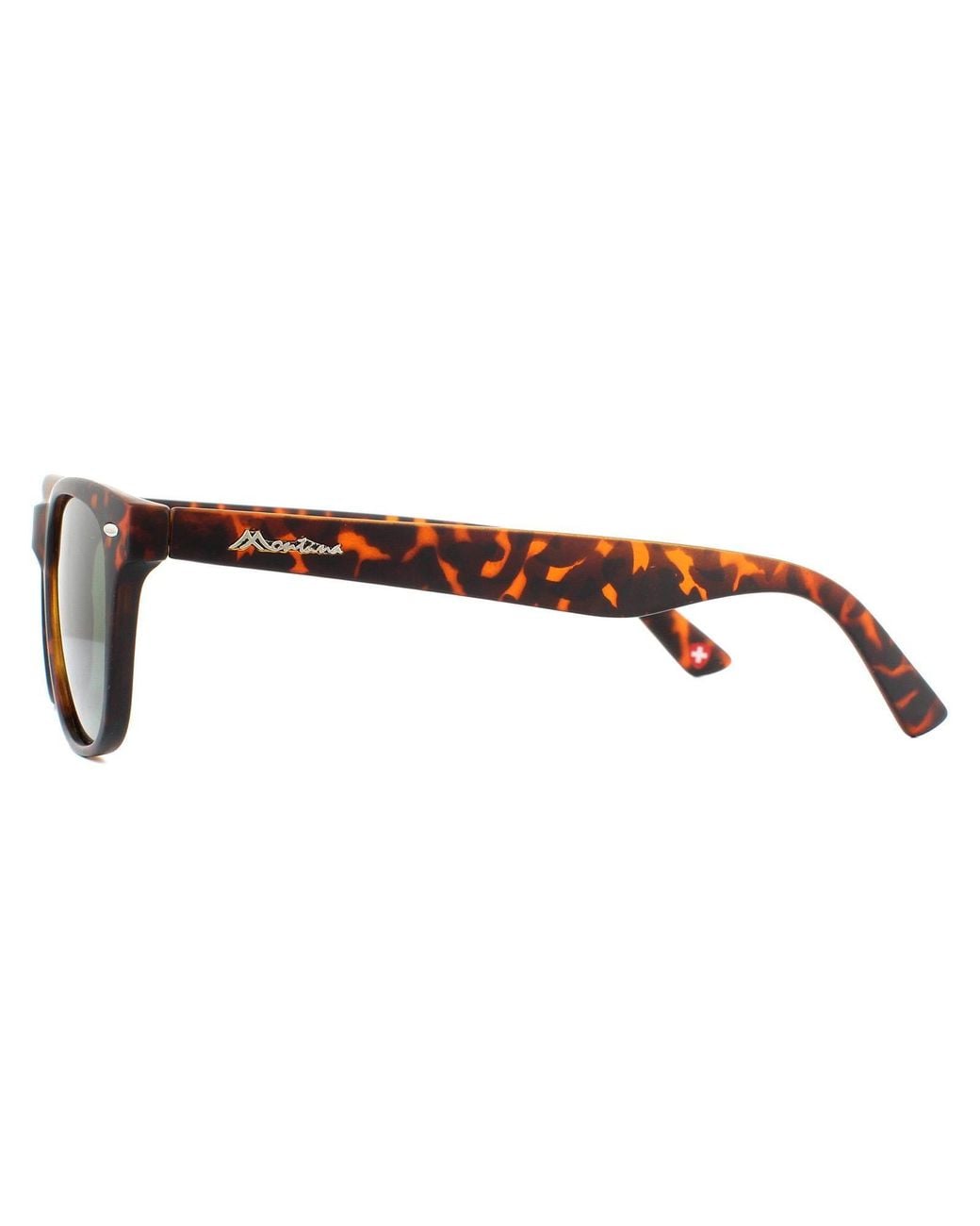 Montana Green Rectangle Matte Turtle Rubbertouch G15 Polarized Sunglasses