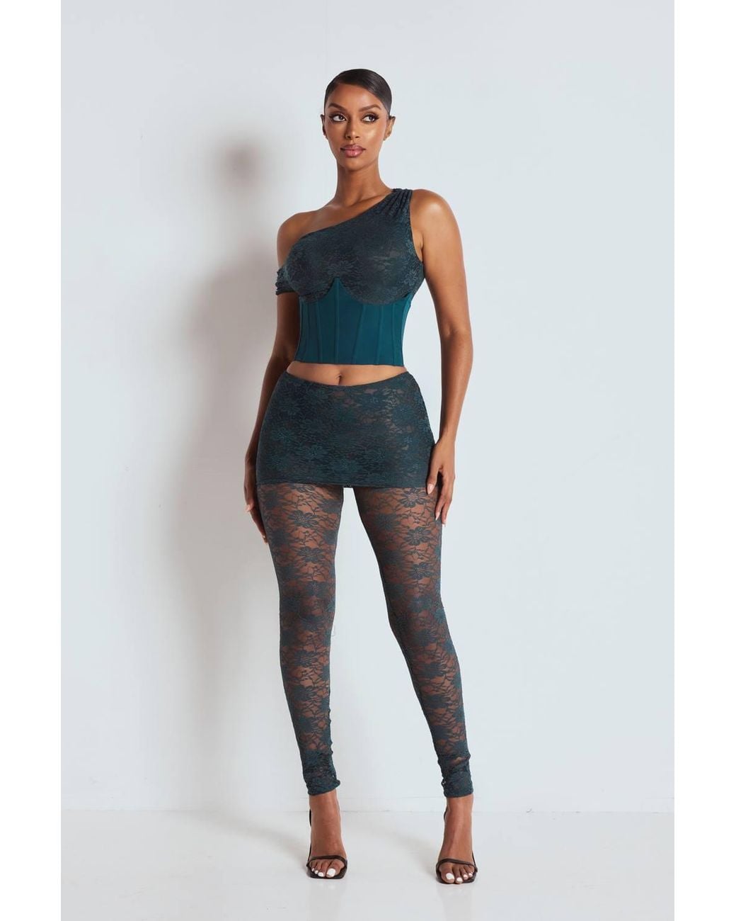 LemonLunar Blue The Ophelia Crop Top