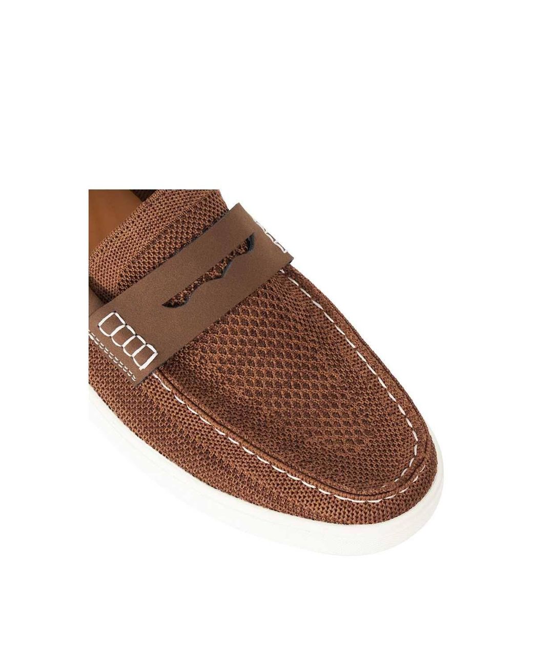 Dune Brown 'Benzy' Loafers for men
