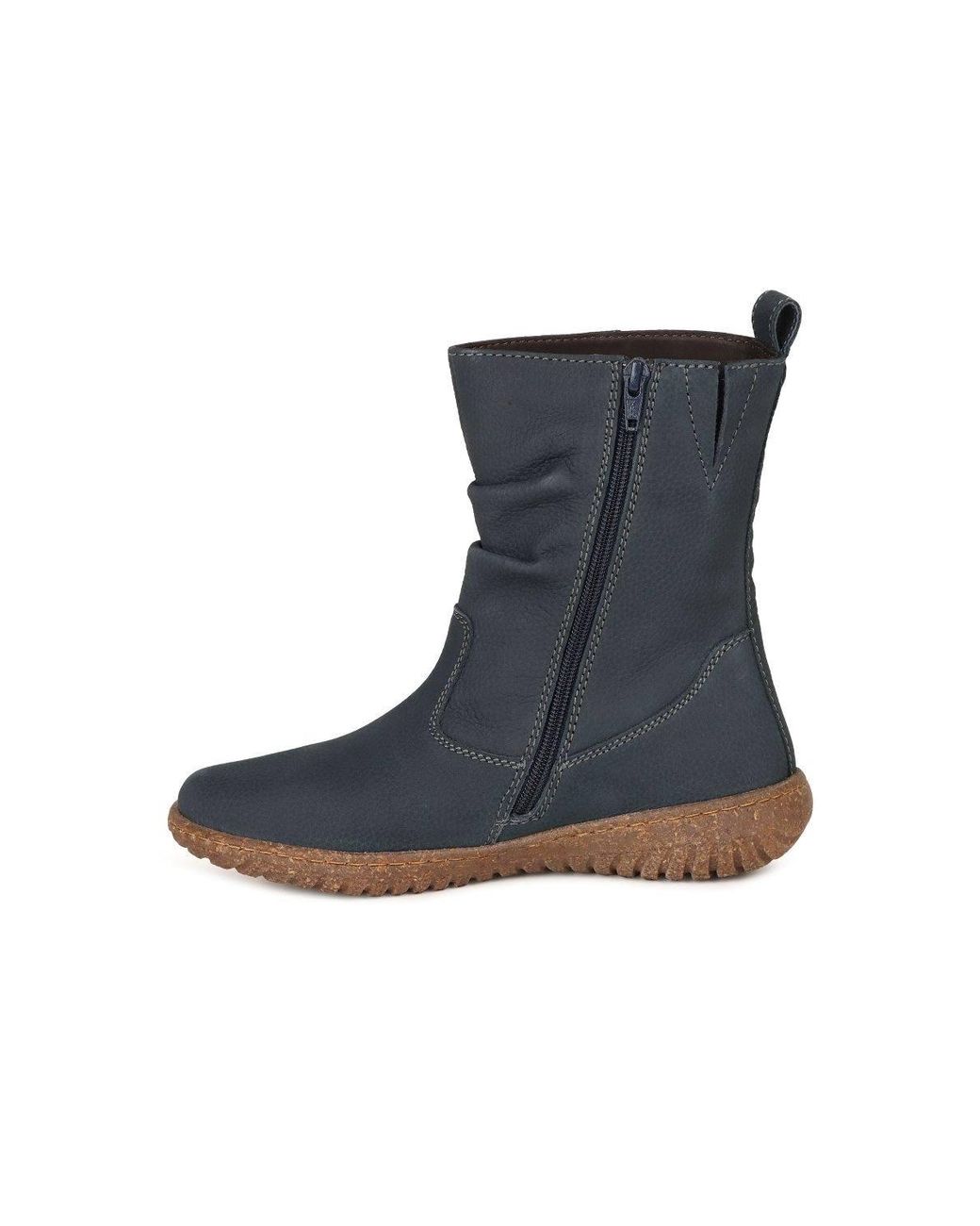 Josef Seibel Blue 'Angelina 08' Extra Wide Ankle Boots