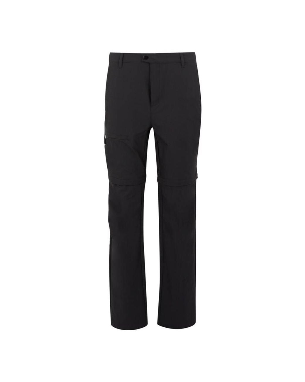 Regatta Black Highton Zip Off-Trousers for men