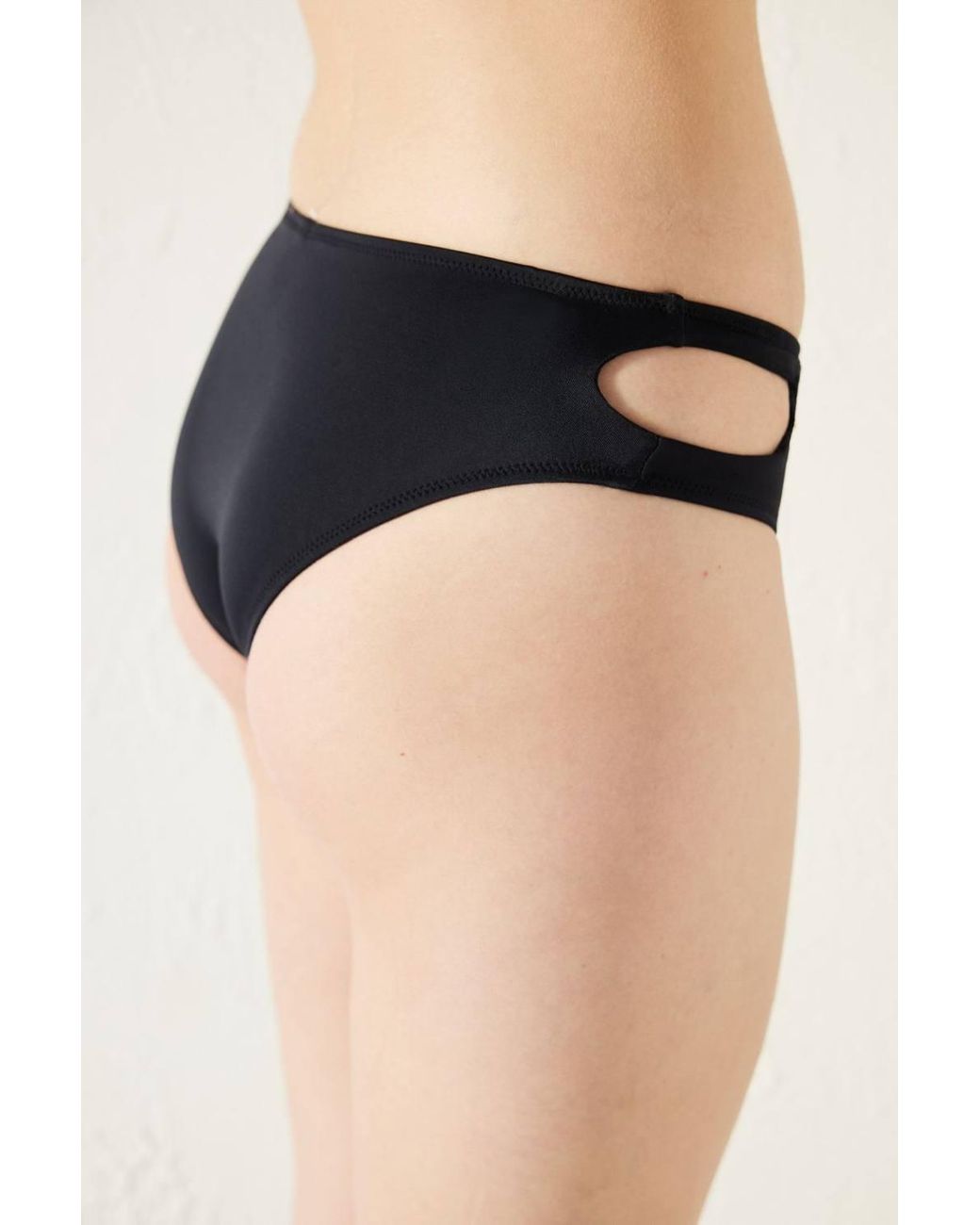 Penti Black Basic Cut-Out Detail Bikini Bottom