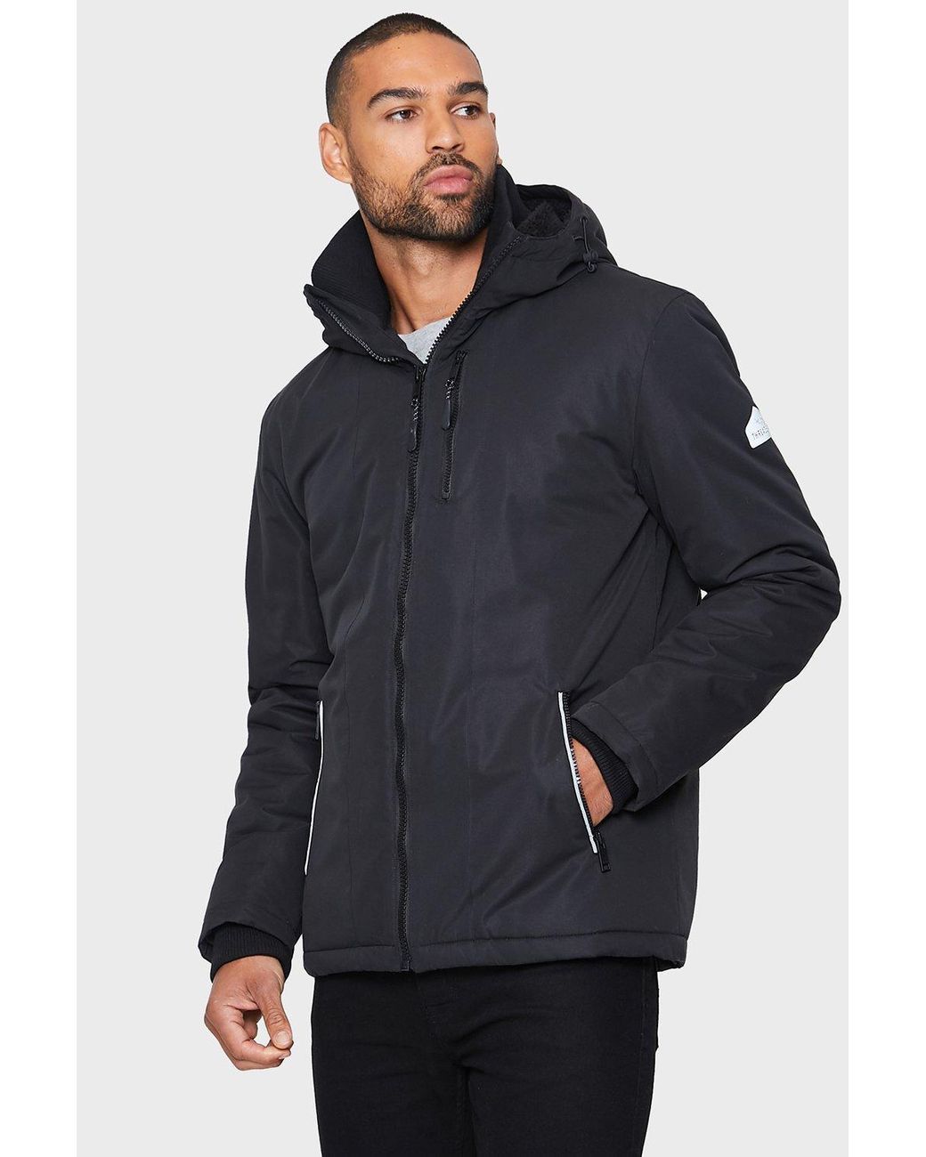 Threadbare hooded deals jacket
