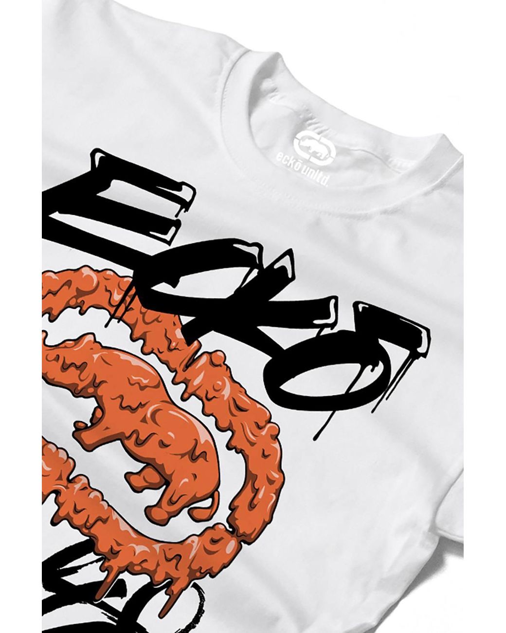 Ecko' Unltd White Drips T-Shirt for men