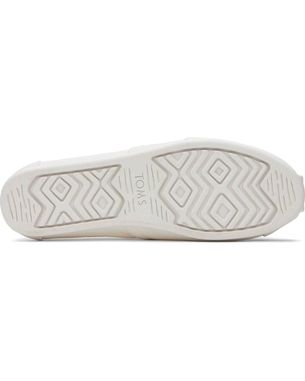 TOMS White Alpargata With Cloudbound' Slip On Shoes