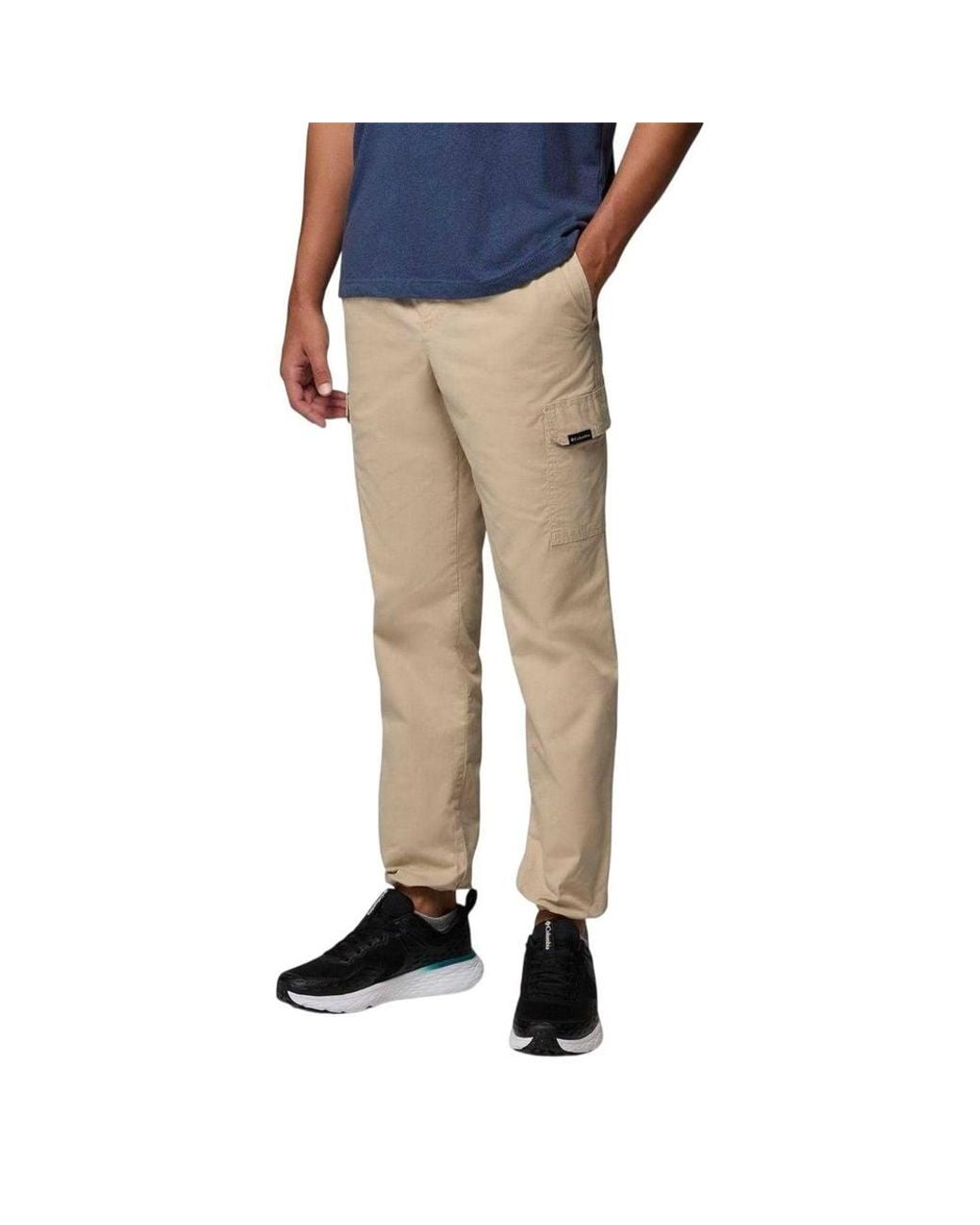 Columbia Blue Rapid Straight Leg Cargo Trousers for men