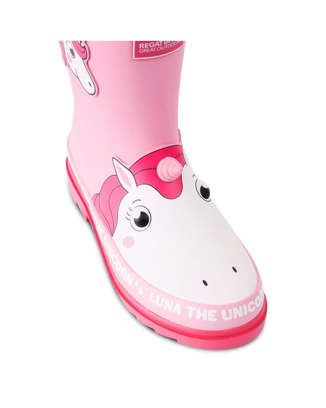 Regatta Pink Mudplay Ii Character Waterproof Wellies