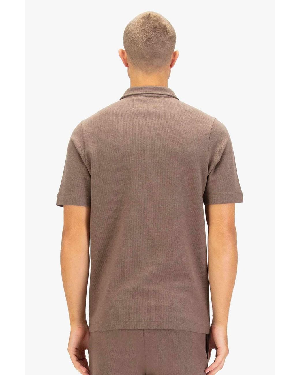 Luke 1977 Brown Masaya Polo for men