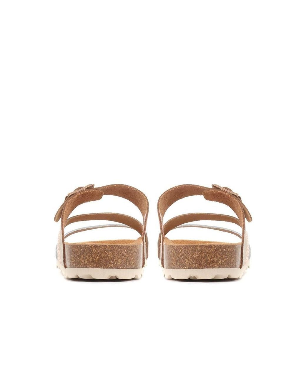 Jones Bootmaker Pink Tabatha Leather Mule Sandals