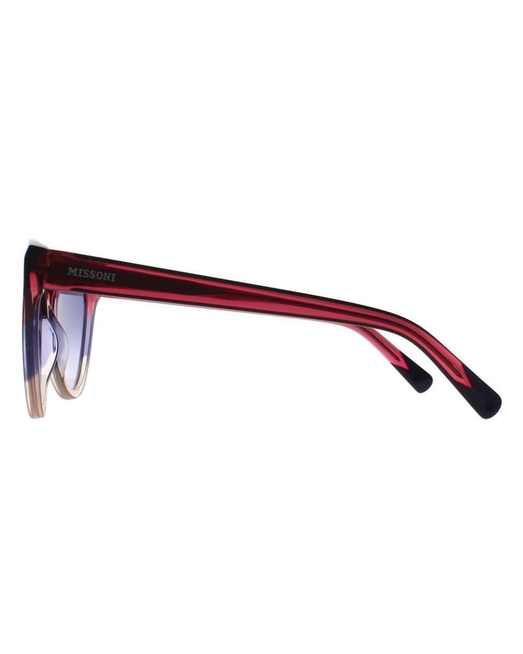 Missoni Blue Cat Eye Transparent Faded Dark Gradient Mis 0088/S