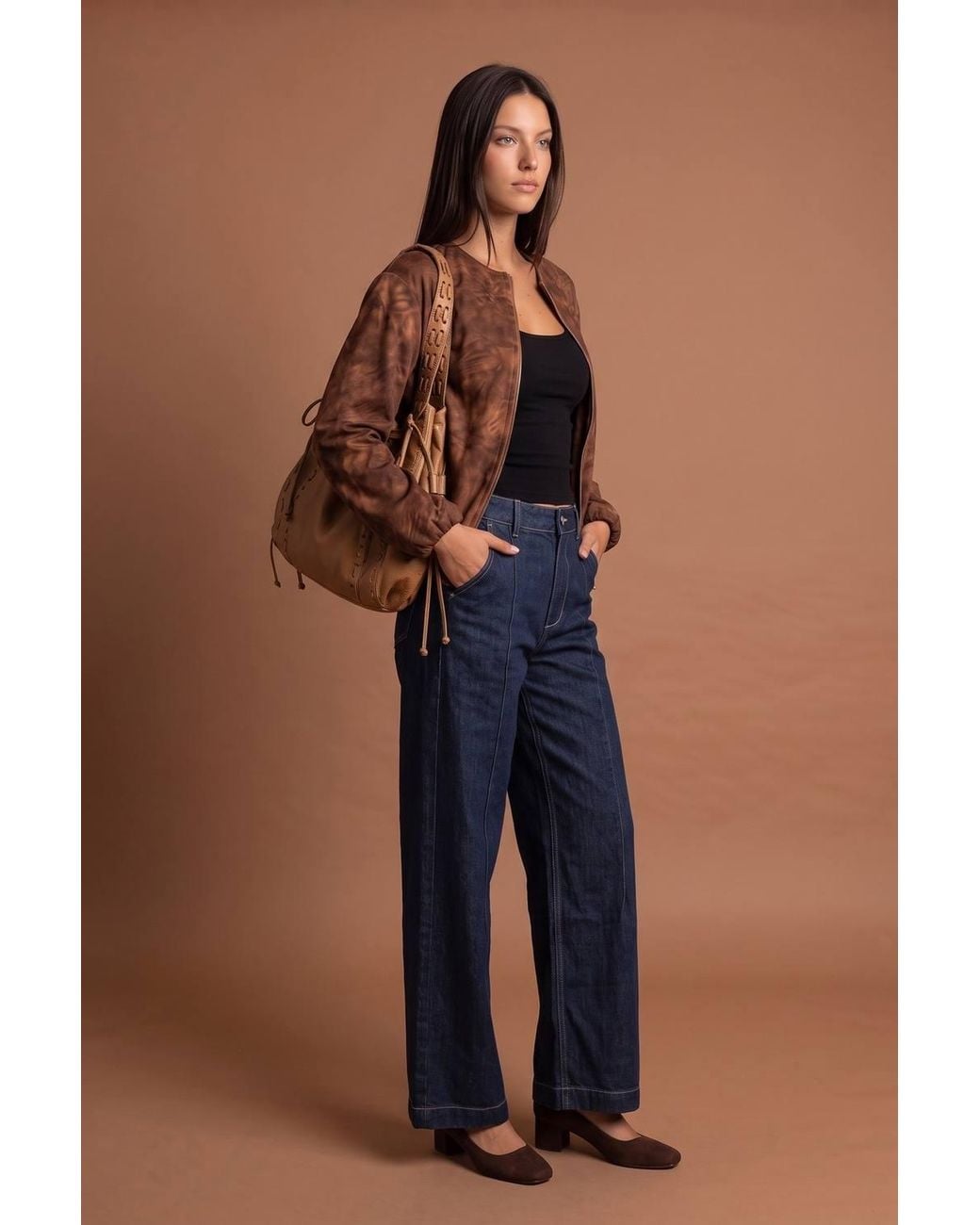 Urban Bliss Blue Suede Jacket