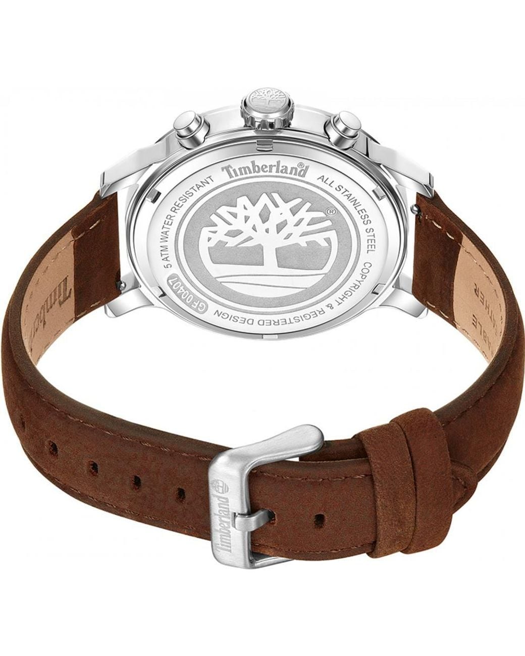 Timberland Blue Tdwgf0040702 Driscoll 46Mm Quartz Watch for men