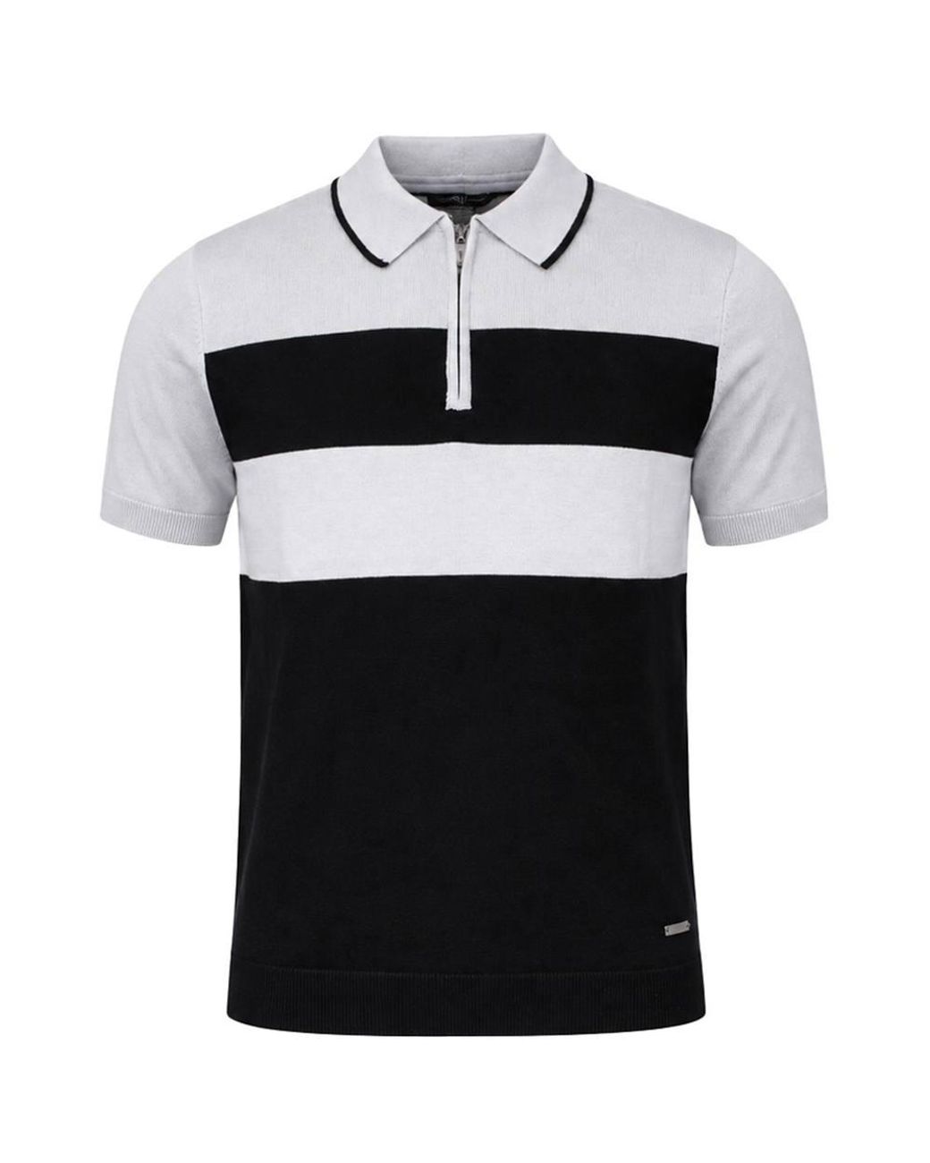 Bench Black Aspinn Polo Shirt for men