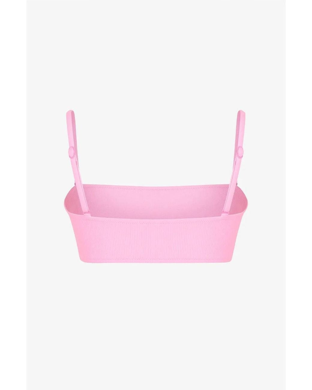 Penti Pink Missa Strapless Textured Bikini Top