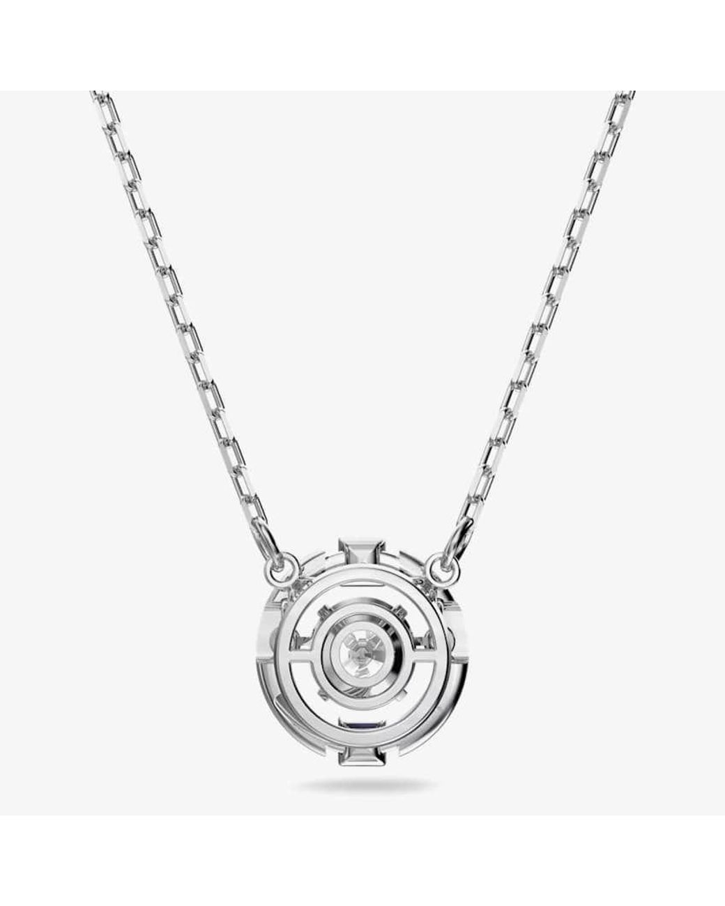 Swarovski Metallic Sparkling Dancing Crystal Necklace 5286137