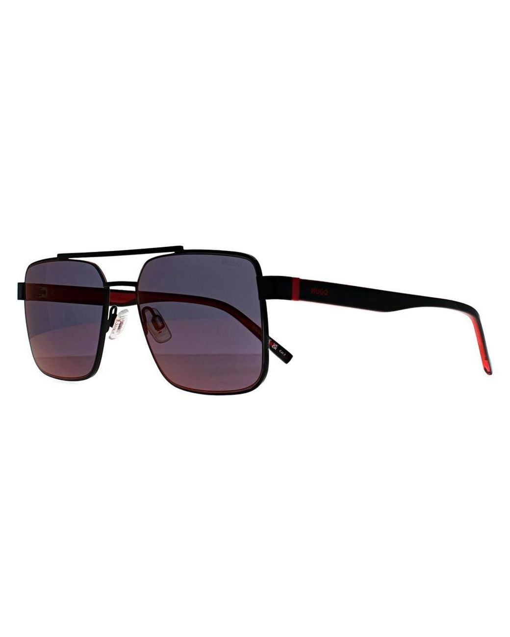 Boss Purple Square Matte Mirror Hg 1313/S for men