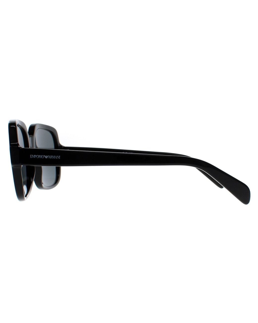 Emporio Armani Black Square Shiny Dark Ea4195