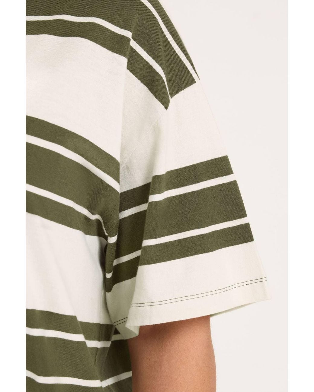Yours Natural Striped T-Shirt